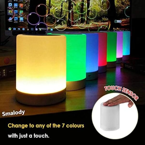 PARLANTE TÁCTIL RGB LAMPARA