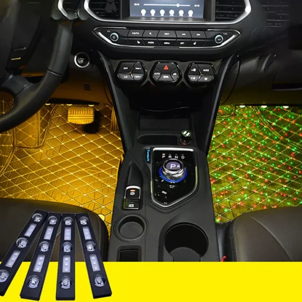 Luces LED interiores para auto