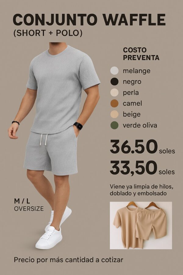 CONJUNTO WAFLE
