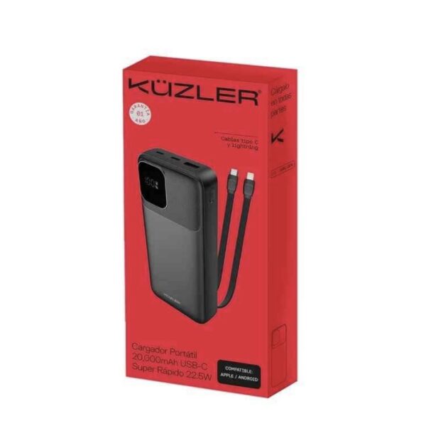 CARGADOR PORTÁTIL KUZLER